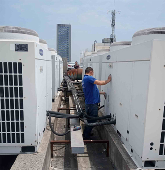 唐山中央空调制热和不制冷系统维修方法